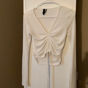 White Urban Outfitters long sleeve top